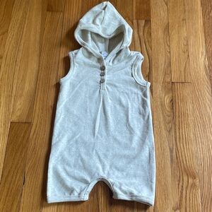 Little One Shop Hooded Tank Short Romper